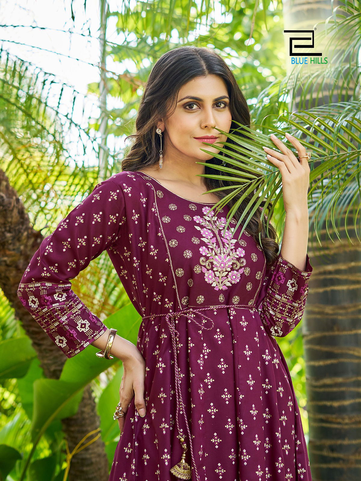 Blue Hills Sandwich Vol 5 Printed Anarkali Kurtis Catalog
